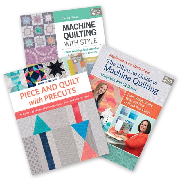 Machine Quilting Books by Christa Watson