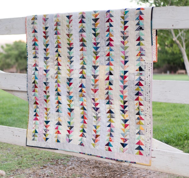 Baby Geese Quilt by Christa Watson