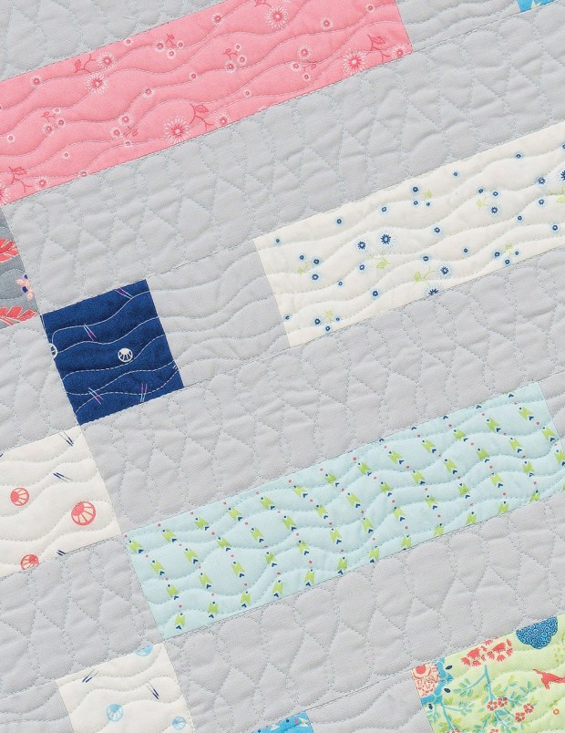 Dot 'n Dash quilting detail