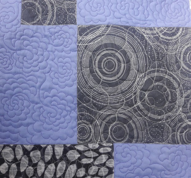 Closeup of Kites made by Pam Cobb of The Stitch