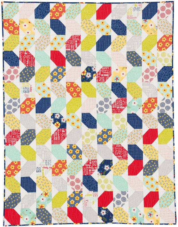 Squiggles by Christa Watson from Piece and Quilt with Precuts