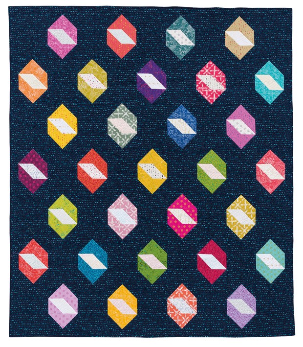 Twinkling Diamonds by Christa Watson from Piece and Quilt with Precuts