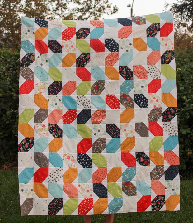 Squiggles from Piece and Quilt with Precuts
