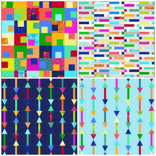 Modern Marks Kit Options from Piece and Quilt with Precuts