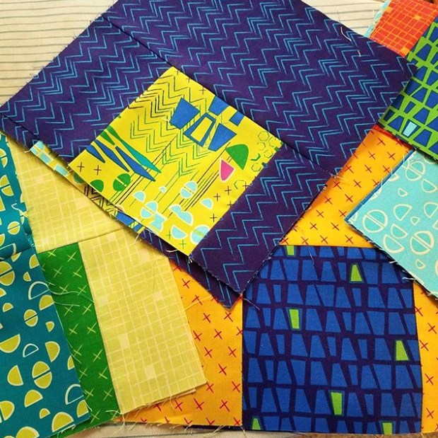 Vicki Gridwork in progress