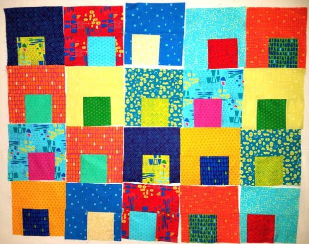 Vicki Gridwork in progress