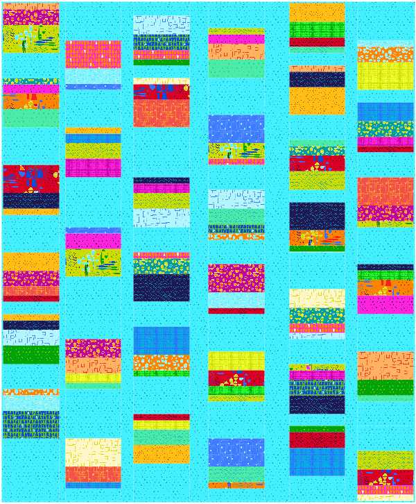 Imrpov Squares Light Blue Background