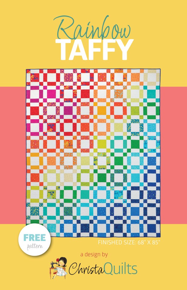 Free Pattern Rainbow Taffy