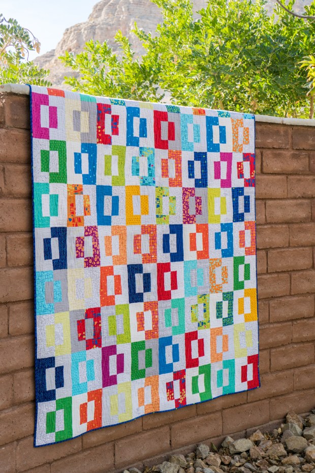 Modern Puzzle Free Qult patter by Christa Watson