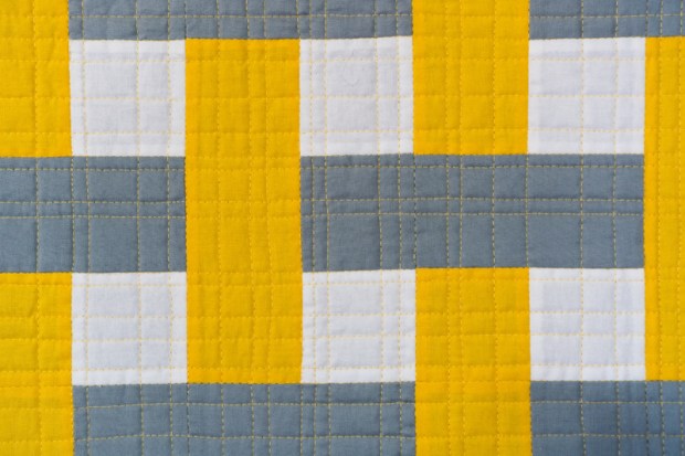 Quilting Detail on Color Weave