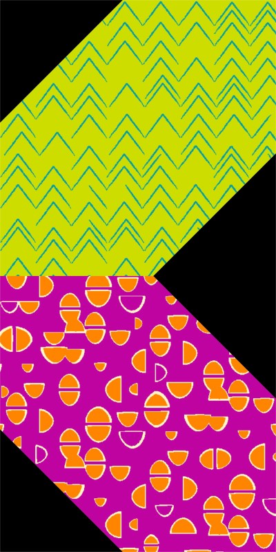 Squiggles Block from Piece and Quilt with Precuts