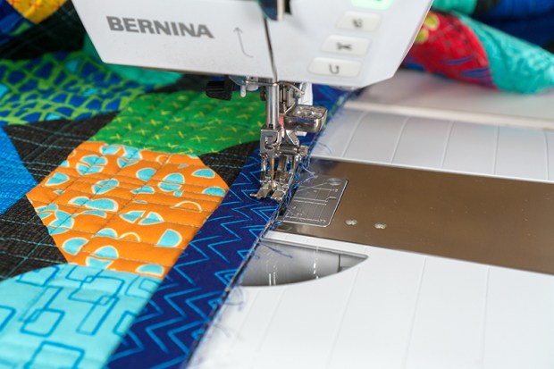 Attaching the binding