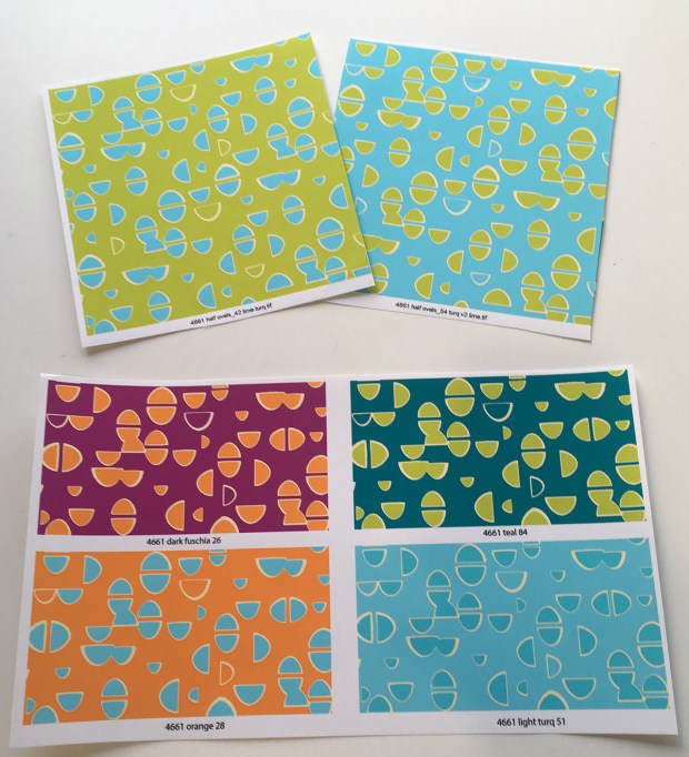 Modern Marks Half Ovals