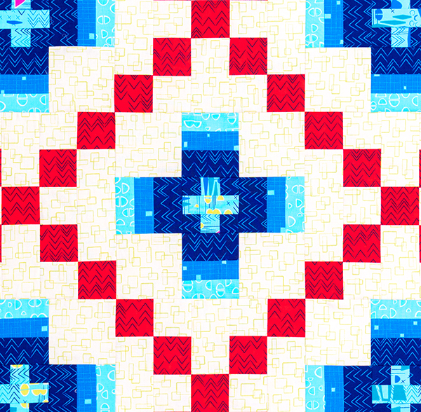 Red and Blue Transparency Chains