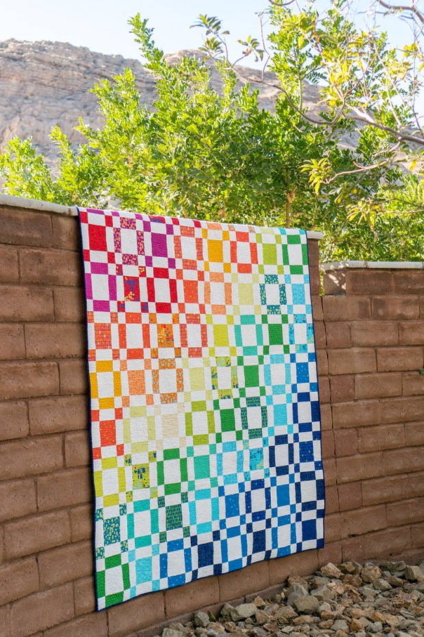 Rainbow Taffy by Christa Watson made from Modern Marks