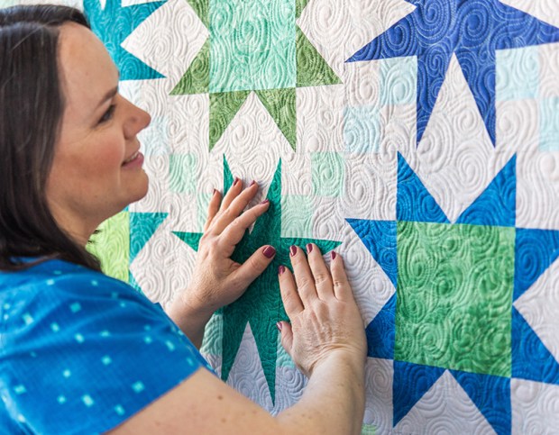 Machine Quilting Swirls with Christa Watson