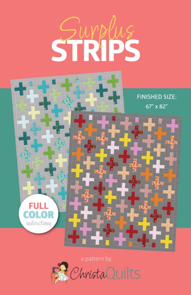 Surplus Strips Quilt Pattern by Christa Watson