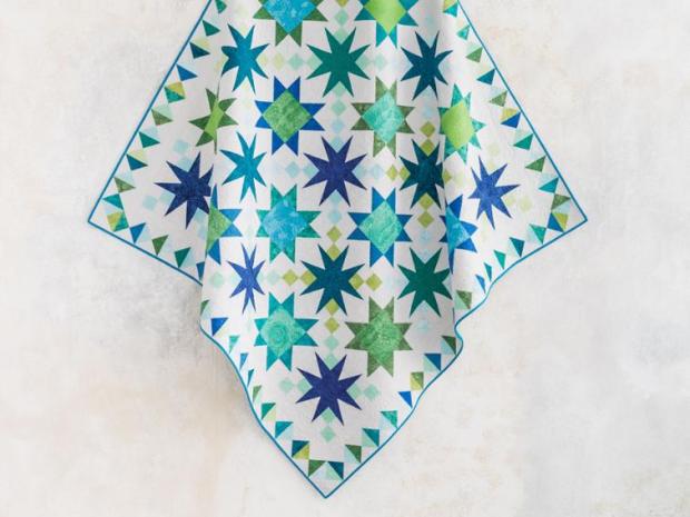 Starry Path Quilt by Christa Watson