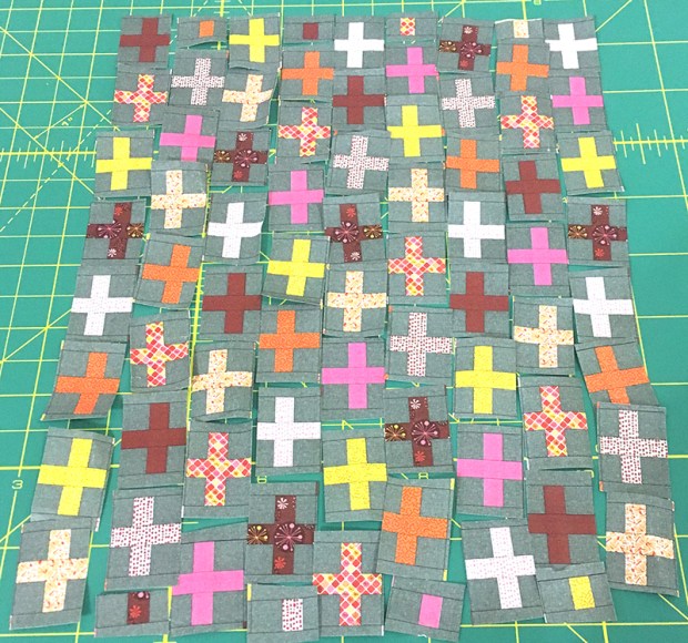 Surplus Strips Paper Blocks - Warm Fandangle