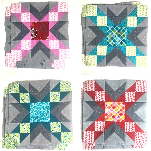 Sparkling Stars Quilt Blocks