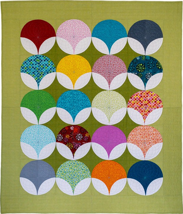 Pearl Pendants Quilt by Heather Black