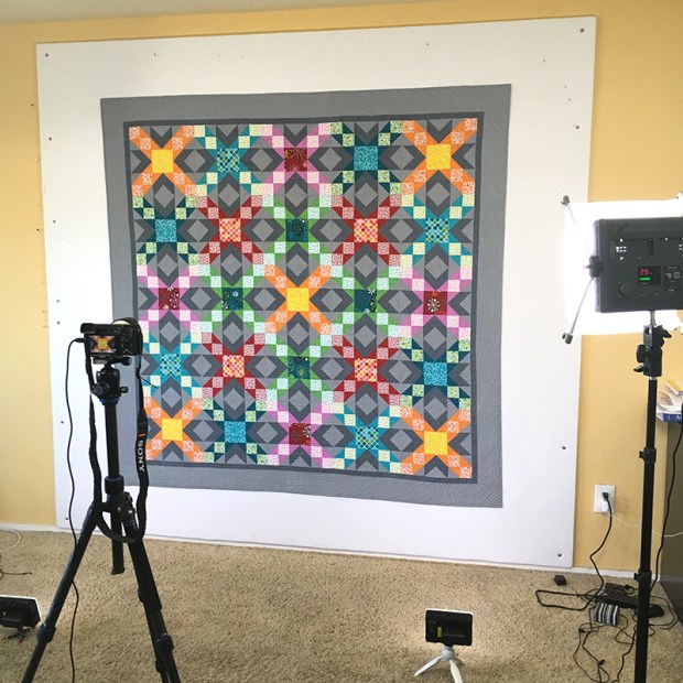 Photographing Sparkling Stars Quilt