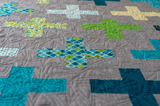 Machine Quilting Detail