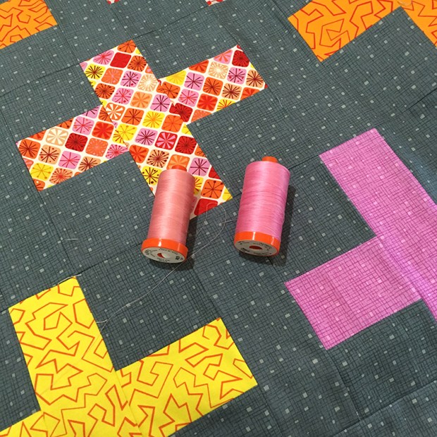 Aurifil Thread Variegated Pink