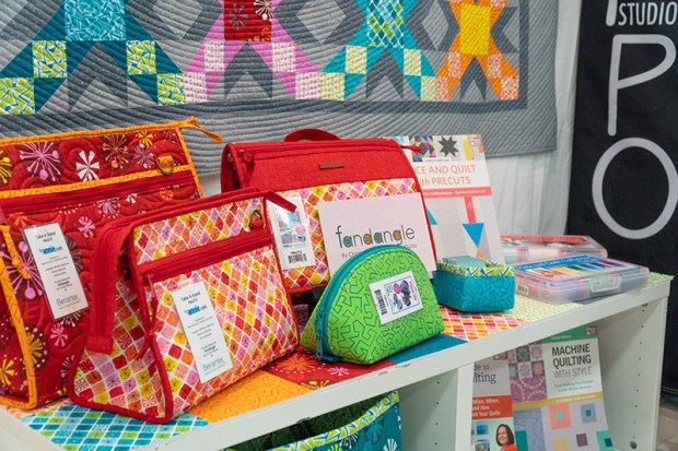 Bags by Annie Unrein made from Fandangle