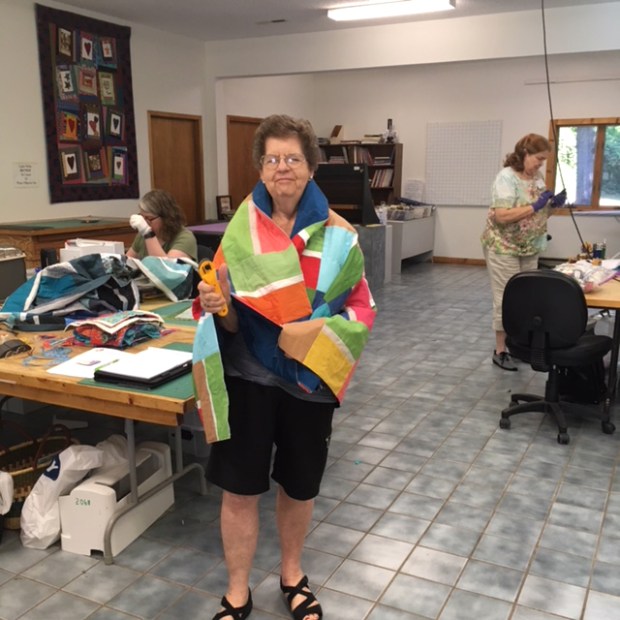 Finished Stepping Stones Quilt