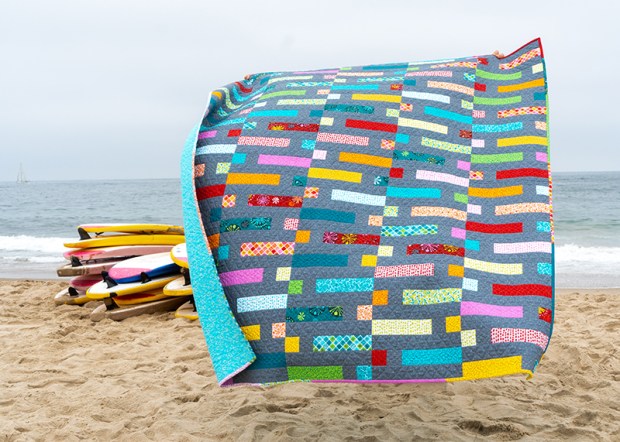 Dot 'n Dash quilt by Christa Watson