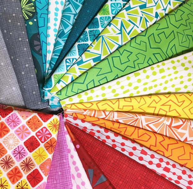 Fandangle Fabric by Christa Watson