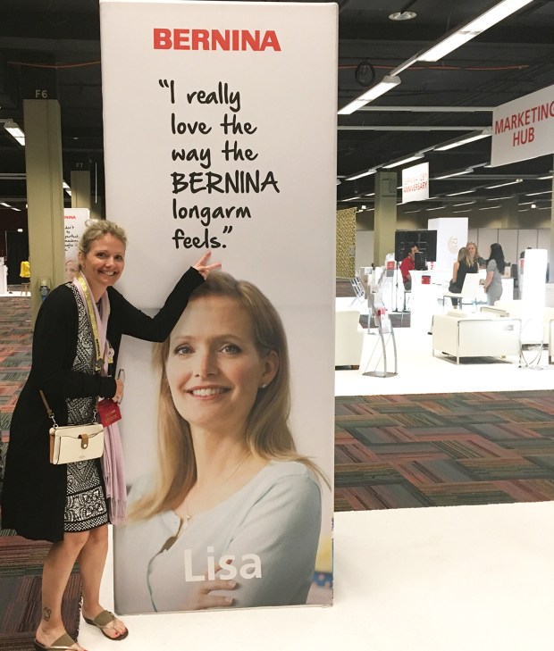 BERNINA spokesperson Lisa H. Calle