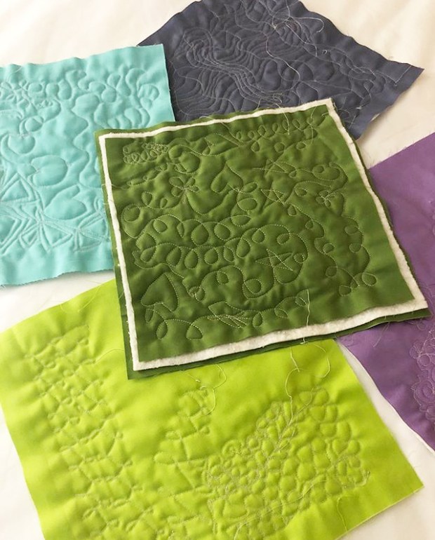 Quilted Samples at BU