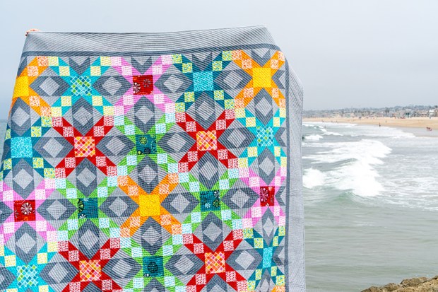 Sparkling Stars Quilt by Christa Watson