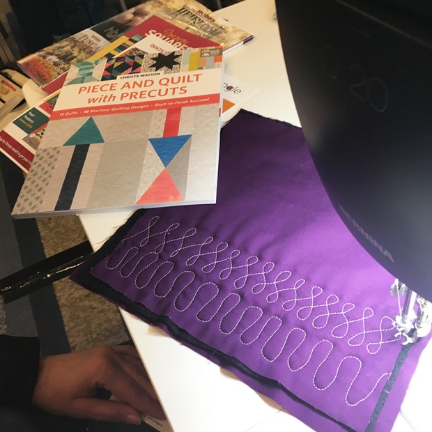 Machine Quilting Workshop at BERNINA University