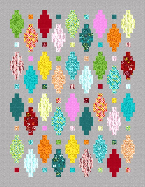 Beaded Lanterns Quilt Along