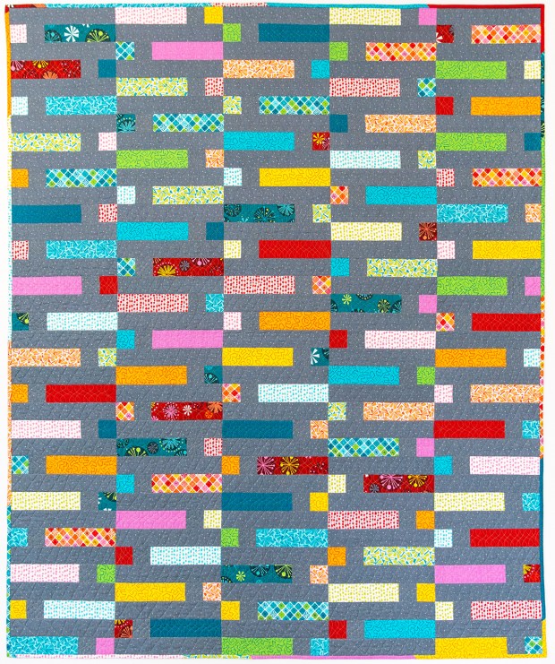 Dot n Dash quilt by Christa Watson