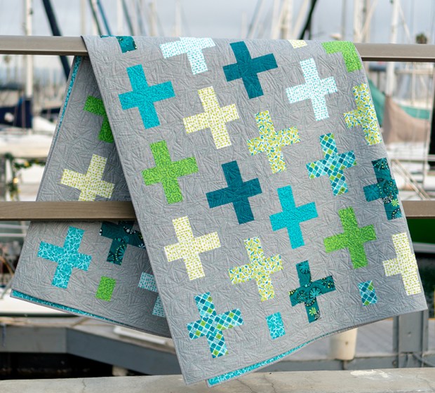 Surplus Strips by Christa Watson made from Fandangle Fabric