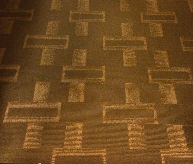 Inspiration for my desing - hotel carpet