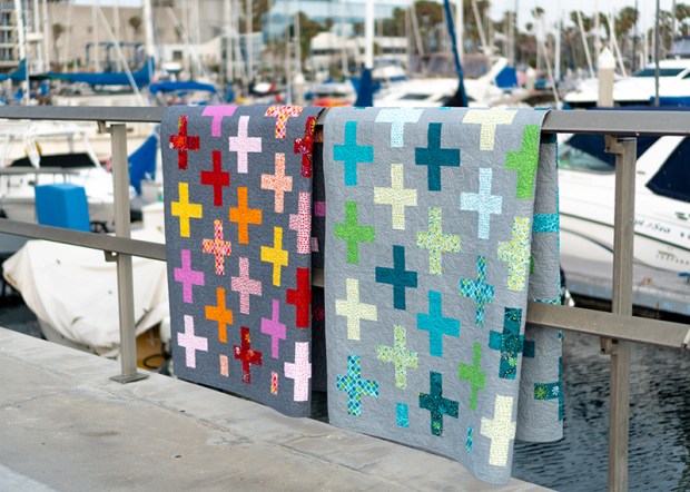 Surplus Strips quilts made from Fandangle by Christa Watson