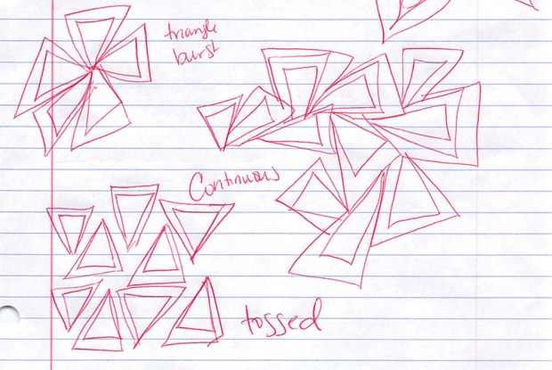 Triangles sketches