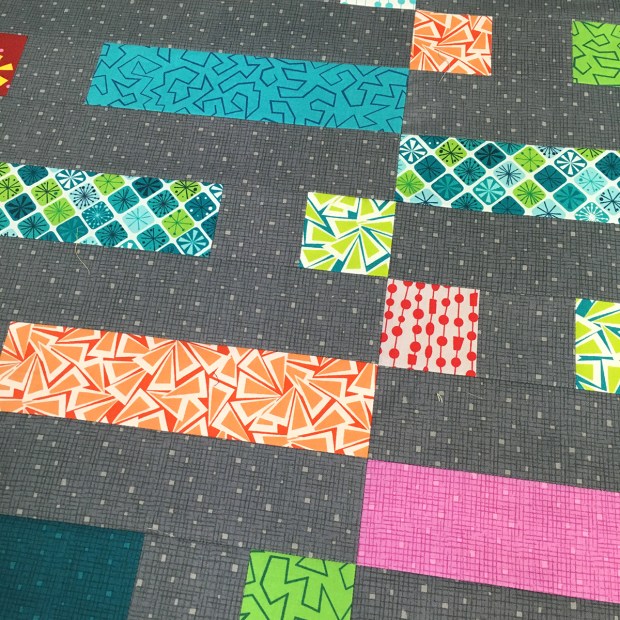 Dot n Dash piecing detail