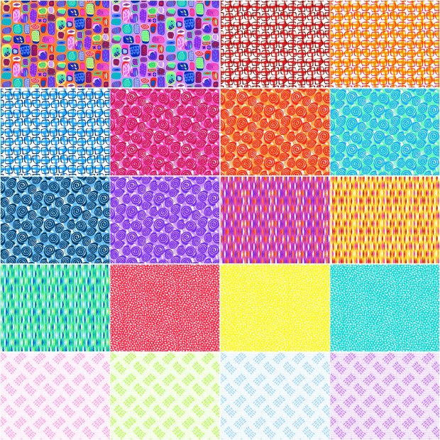 Abstract Garden by Christa Watson for Benartex Contempo