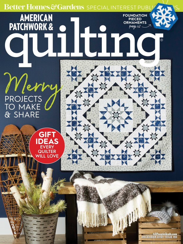 American Patchwork and Quilting December