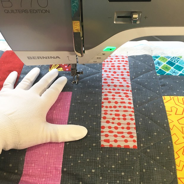 Free Motion Quilting Zig-Zags