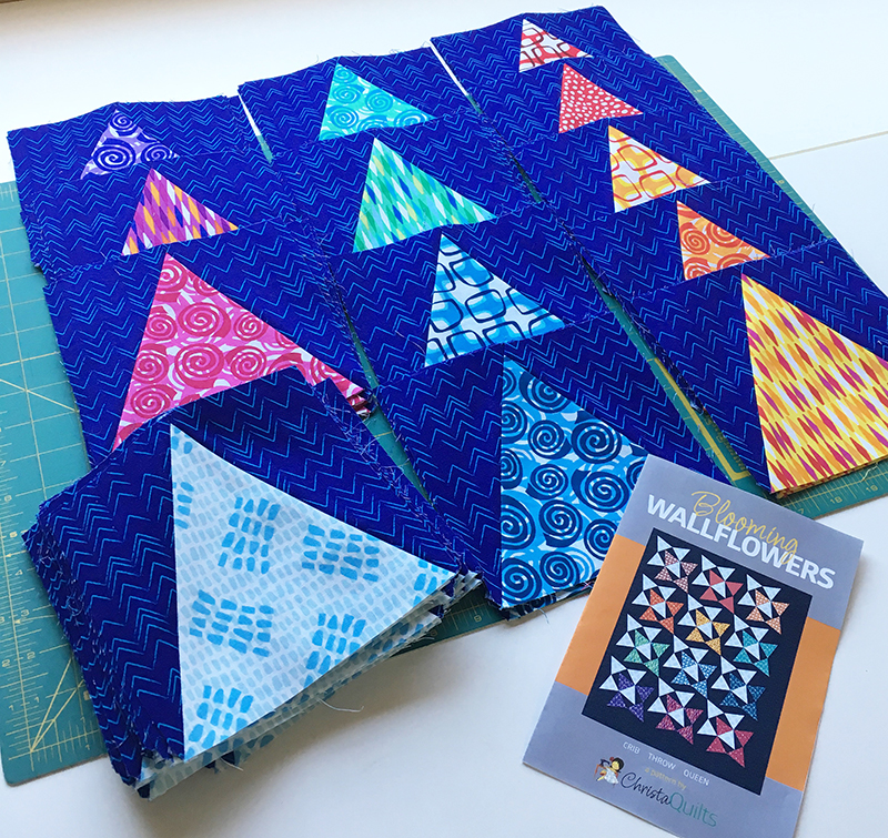 Blooming Wallflowers Quilt Along