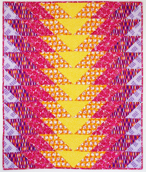 Geese in the Garden from warm colors of Abstract Garden