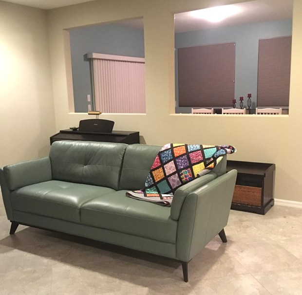 Quilt on a Couch