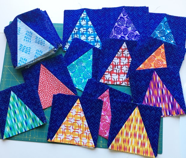 Blooming Wallflowers QAL by Christa Watson of Christa Quilts